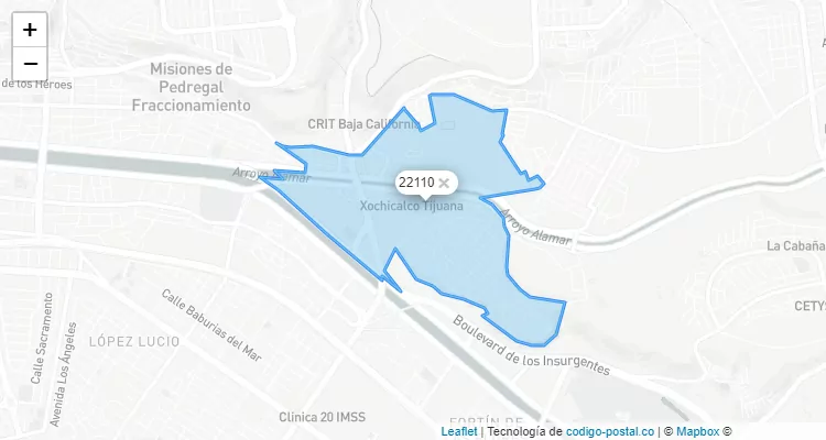Chala mapa