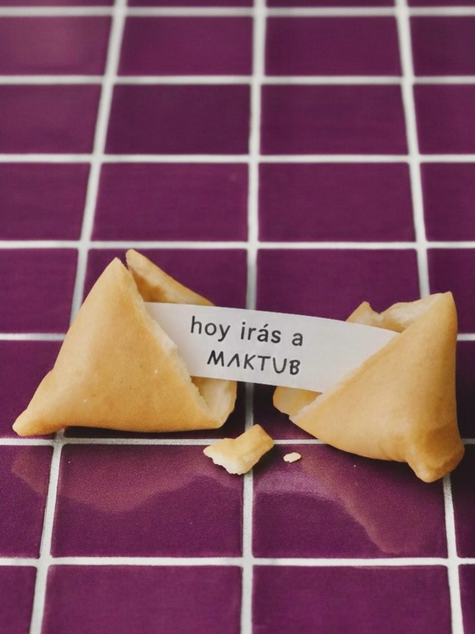 Maktub cookie