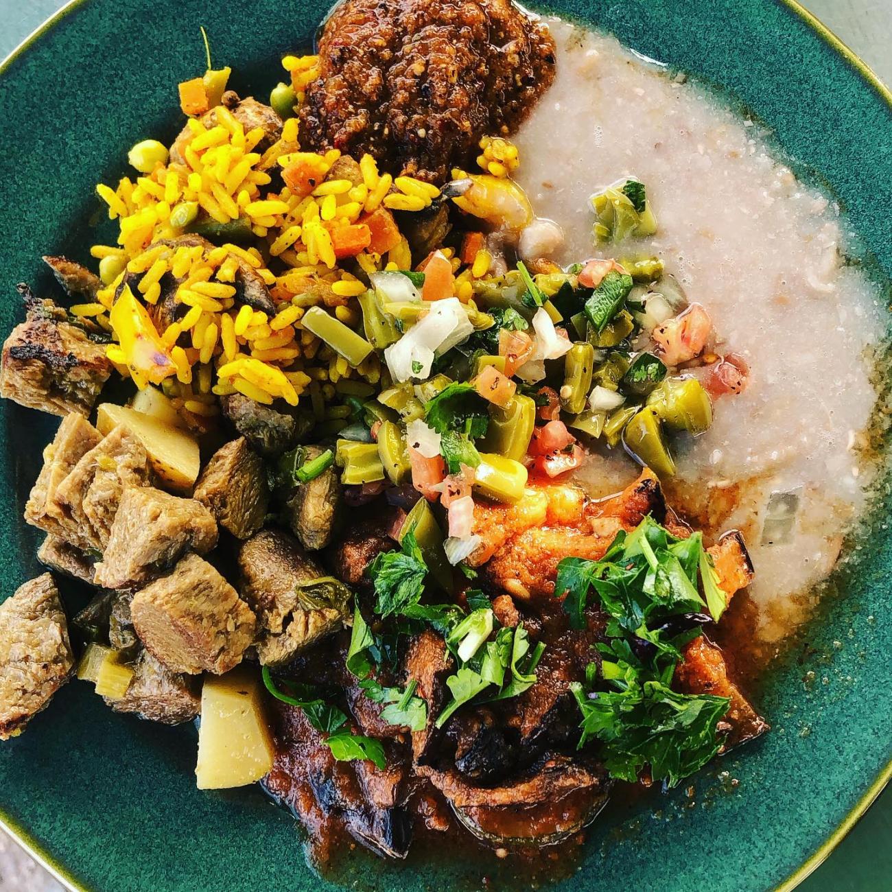 Taconveggie plato
