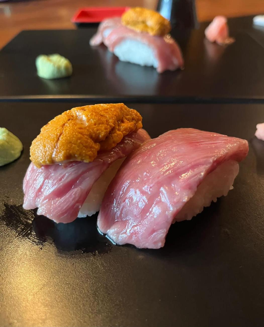 Tobu sashimi