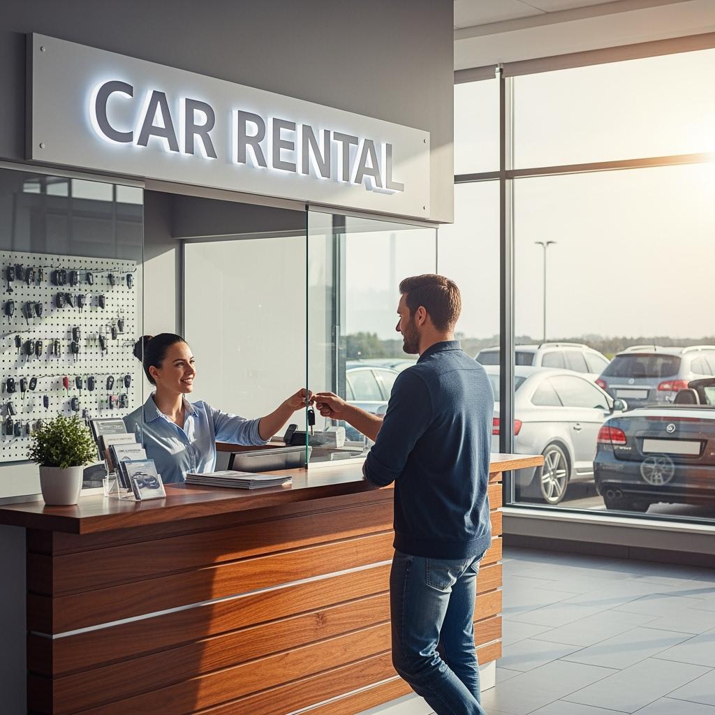 car rental foto