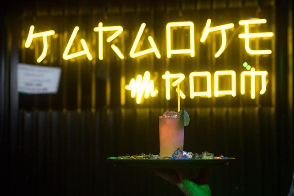 Karaoke room pared